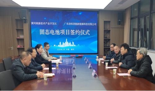 固態電池創新突圍 10GWh項目落戶黃岡，新興能源技術研發迎來新藍海